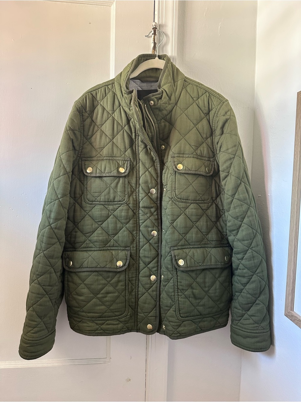J.Crew Quilted Barn Jacket